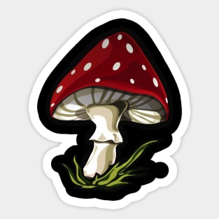 Toadstool mushroom Sticker